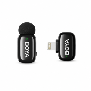 BOYA mini 2-07 Wireless Microphone – Single Mic with AI Noise Cancellation