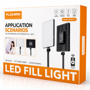 PLOKAMA LIVE-P11 LED Fill Light with Remote Control