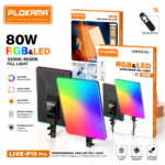 PLOKAMA P19 Pro LED Light | Professional Video Light